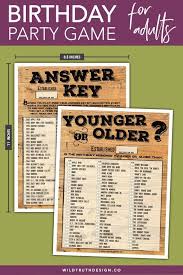 I am of the opinion that a good game is what truly brings a dinner party together. Pin On 60 Birthday Party