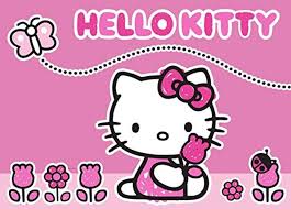 Hello kitty original teppich rund rosa pink 80 cm durchmesser blumen haar rug. Hello Kitty Kinderteppich 133cm X 95cm Kaufland De