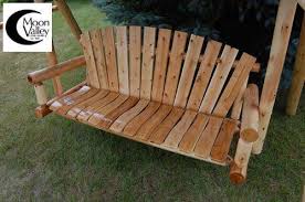 Select high quality wood in 2x2, 2x4 and 2x6 sizes. Outdoor Lawn Swing A Frame By Moon Valley Rustic Furniture