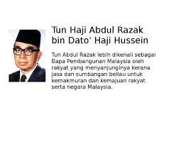 May 10, 2021 · sementara itu pemuda amanah lembah pantai, batu, kepong, bandar tun razak dan bukit bintang berkata lebih setengah juta rakyat kehilangan punca pendapatan dan ribuan perniagaan terpaksa gulung. Sumbangan Tun Abdul Razak Malayuews
