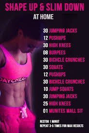 To get flat, firm abs, you have to kickstart your metabolism to burn fat from all over. At Home Workout Skinny Loseweightfast Workout Routines For Women How To Slim Down At Home Workouts