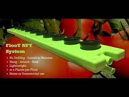 The Floot Nft System Comprises Of Individual Nft Channels Each Made To Grow 10 Plants Easy To Install No Holes Nft Hydroponics Aquaponics Hydroponic Farming