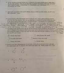 Which Of These Compounds Are Sn1 In Agno3, Sn2 In Nai, Or Both Sn1 In Agno3  And Sn2 In Nai? Please Explain The Reasoning For Each Compound. A. 1- Chlorobutane B. 1-Bromobutane C.