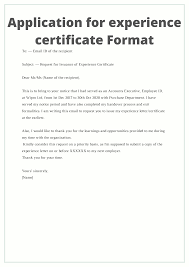 You may also see job request letter templates in doc copy the business letter format. Application For Experience Certificate Request For Experience Certificate