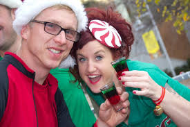 Party Pics: See Santa like you've never seen him before at the Santa  Rampage pub crawl