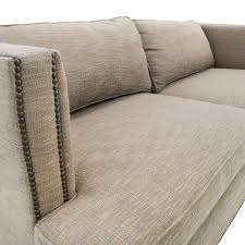 Brown chair nail studded 23998. 86 Off Mitchell Gold Bob Williams Mitchell Gold Bob Williams Nailhead Trimmed Sofa Sofas