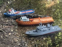 3d Printed Model Boats In 1 200 With Rc Functionality Several Are Available By Now Among Them Mv Anticosti Top Ahts Granit Mi Boat Tug Boats Model Boats