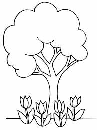 Maybe you would like to learn more about one of these? Flowers And Tree Plant Coloring Page Coloring Sky Tree Coloring Page Plant Coloring Pages Tree Coloring Pages