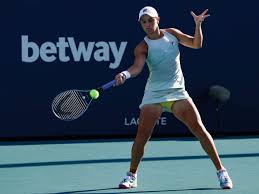 Ash barty will play 2018 champion angelique kerber in the wimbledon. Ashleigh Barty Saves Match Point To Escape Miami Opening Upset Tennis News Times Of India