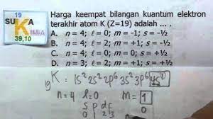 Contoh soal fisika bab gelombang cahaya fisika gelombang fisika kuantum from id.pinterest.com. Bilangan Kuantum Contoh Soal Kimia Sma Youtube