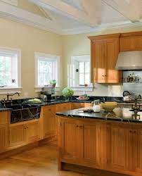 Paint that goes with oak cabinets. How To Pick The Right Paint Color To Go With Your Honey Oak Trim Yellow Kitchen Walls Kitchen Wall Colors Honey Oak Cabinets