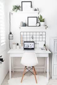 Small office space decor ideas. How To Nail A Minimalist Modern Home Office Design When You Re Working Remotely Hunker Modern Home Office Home Office Design Study Room Decor