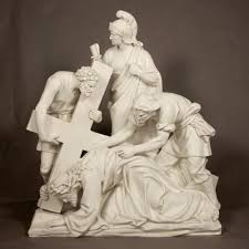 Stations Of The Cross Large Statues Antique Stone Finish Stations Of The Cross Statue Catholic Statues