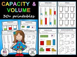 Capacity And Volume Us Version 30 Printables