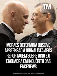 O ministro do Supremo Tribunal Federal, Alexandre de Moraes, determinou a  realização de busca e apreensão na casa do jornalista maranhense Luís Pablo  Conceição Almeida, conhecido como Luís Pablo. A decisão incluiu
