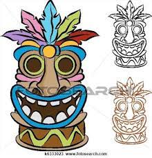 Check spelling or type a new query. Wooden Tribal Tiki Idol Clipart K6333023 Tiki Art Happy Tiki Tiki Mask