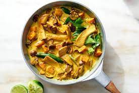 Winter Squash And Wild Mushroom Curry Recipe Recipe Stuffed Mushrooms Curry Recipes Mushroom Curry