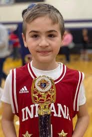 Landon Detmer WON STATE CHAMPION in the Knights of Columbia Free Throw  Contest!!!!! He is in 4th grade at AES! Landon made 23-25 Free Throws!  🏀❤️🏀❤️🏀❤️🏀