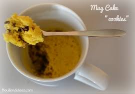 Mug Cake Cookies Sans Gluten Bouillondidees