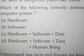 Define computers and computer systems. Which Of The Following Correctly Defines A Computer System Brainly In