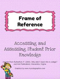 Frame Of Reference Worksheets Teaching Resources Tpt