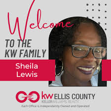 We are excited to announce the addition of REALTOR® Sheila Lewis to the  Keller Williams Realty Ellis County Family!!!