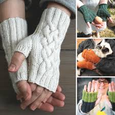 I love these fingerless gloves. 9 Fingerless Mitts Free Knitting Patterns Blog Nobleknits