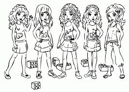 Free printable lego friends coloring pages for kids. 25 Brilliant Image Of Lego Friends Coloring Pages Entitlementtrap Com Lego Friends Birthday Party Lego Coloring Pages Friends Coloring Pages