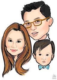 Jodi Carr Caricatures, Digital Caricatures, Silhouettes