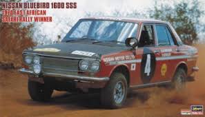 17th east african safari rally, robin hillyar/jock aird (ken). Nissan Bluebird 1600 Sss 1970 East African Safari Rally Winner Model Car Hobbysearch Model Car Kit Store