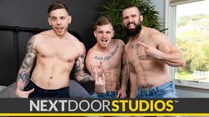 Jeff carlson, steve carlson, david hanson, paul newman, allan f. Nextdoorstudios Ryan Jordan Mathias And Steve Rickz In Band Buddies Waybig