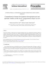 Namun zainuddin kemudian berpikir lagi bahwa ia sebenamya tidak dapat hidup bahagia tanpa hajati. Pdf Comprehensive Human Development Through Physical And Spiritual Studies On The Novel Tenggelamnya Kapal Van Der Wijck