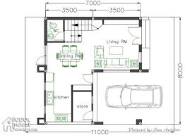 Shop from home with 3d interactive tours. Single Attached Two Storey Concept With 3 Bedrooms Cool House Concepts