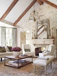 In this eclectic living room designed by heidi caillier, the jute rug, wood finishes, and brass accents bring plenty of warmth to ensure a cozy, inviting space. French Country Living Room Ideas To Try In Your Lovely Home