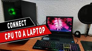 Make sure that you get a monitor cable that matches the sockets on your laptop and monitor. How To Connect Pc To A Laptop Screen Use Laptop As A Monitor Youtube