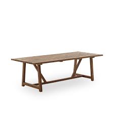 Shop items you love at overstock, with free shipping on everything* and easy returns. Rustic Wood Table Lucas Teak Dining Table 100x240 Cm Sika Design Com