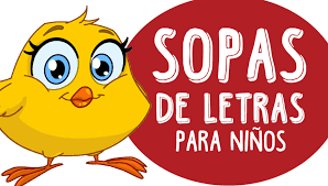 SOPAS DE LETRAS ® Divertidos pasatiempos para niños de primaria