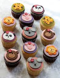 See more ideas about animal cakes, cake decorating, kids cake. Animals Cupcakes Animal Cupcakes Cute Cupcakes Fondant Cupcakes