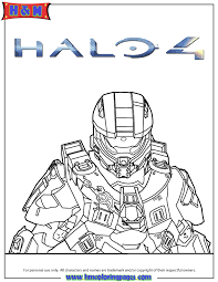 Halo 4 Master Chief Coloring Page Coloring Pages Halo Drawings Detailed Coloring Pages
