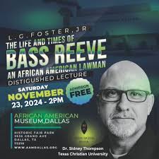 📚 Join Us for the L.G. Foster Lecture Series at the African American  Museum of Dallas! We're excited to welcome Dr. Sidney Thompson from Texas  Christian University as he delves into the