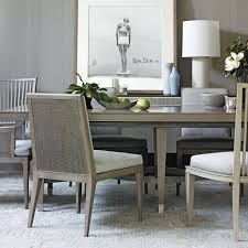 Rick's discussion begins by reviewing the interior design of two simple dining and table seating plans of a recent hotel bar project he designed. Dining Tables Modern Dining Room Furniture Accessories Baker Furniture