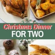 This menu features simple yet elegant dishes that will. Christmas Dinner For Two Cook It Real Good