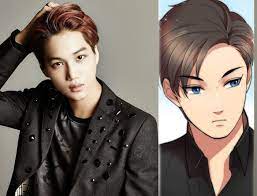 11 Celebs Who Look Exactly Like Anime Characters Anime Characters Celebrities Male Kpop