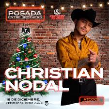 El tema estará en la discografía de nodal. Christian Nodal Home Facebook