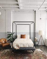 The pipe bedstead makes you feel its old industrial sense, while the rustic barn woods that have been. Inspiration For A Modern Farmhouse Bedroom With A Touch Of Industrial If You Re Looking For Ideas Home Decor Bedroom Modern Country Bedrooms Bedroom Interior