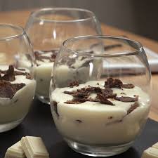 Mousse Au Chocolat Blanc Et Croustillant De Chocolat Noir Recette Mousse Au Chocolat Mousse Chocolat Blanc Chocolat Blanc