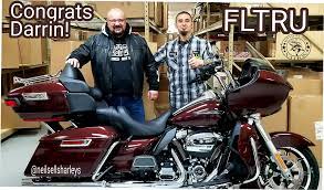 Super Excited For This Guy Darrin Congrats On Your New 18 Twisted Cherry Road Glide Ultra Thank You For The Opportunity Guys Congrats Customer Experience