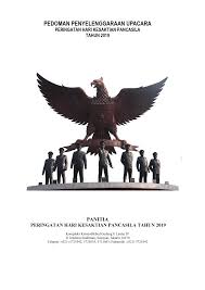 Pancasila sebagai dasarpenguatan karakter bangsa menuju indonesia maju dan bahagia. Https Www Kemdikbud Go Id Main Blog 2019 09 Pedoman Penyelenggaraan Upacara Peringatan Hari Kesaktian Pancasila Tahun 2019