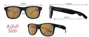 Size Chart Shadez Eyewear Protection