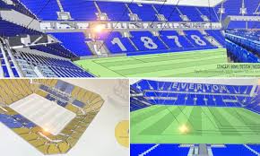 Everton new stadium plans unanimously approved by liverpool city council. Everton S New Stadium Will Have Large End Based On Borussia Dortmund S Yellow Wall Daily Mail Online